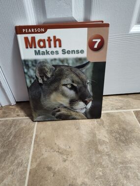 Pearson Math Makes Sense 7 Grade 7 Mathematics Hardcover Textbook